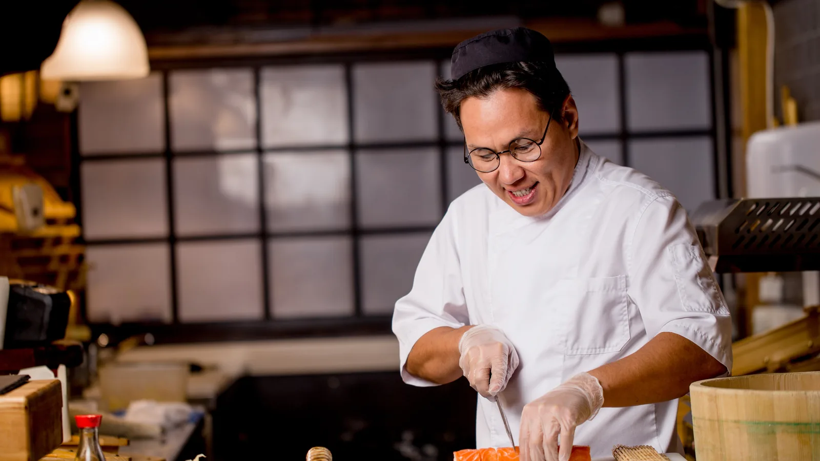 A Sushi Counter Called Hoshi Is Taking Over Oyster Bay's Old Stellina Bakery