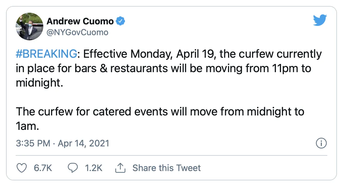 -Photo Credit: Twitter, Andrew Cuomo