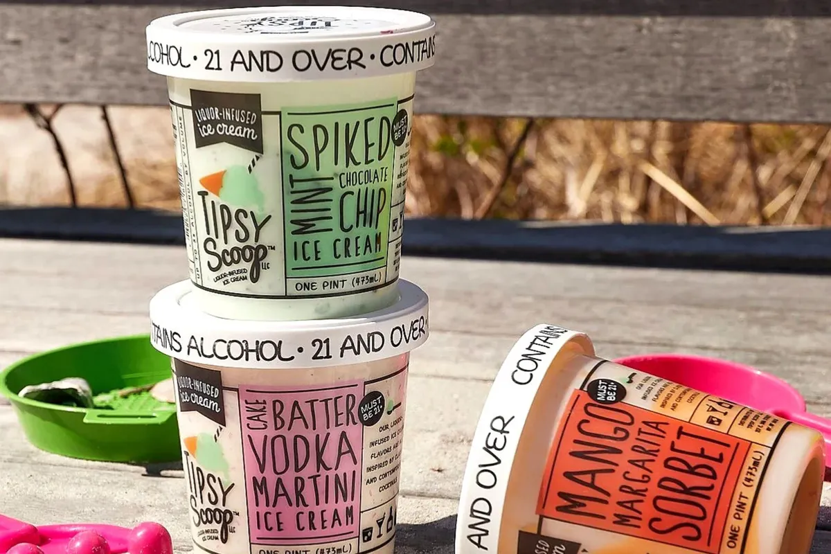 New Boozy Ice Cream Shop Opens in Long Beach