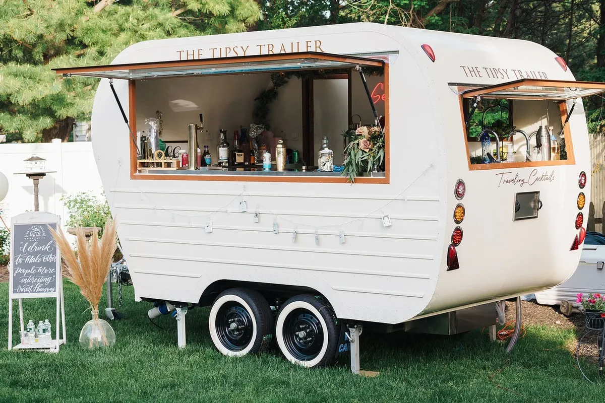 The Tipsy Trailer is Making Its Way to Your Next Event! 🍹