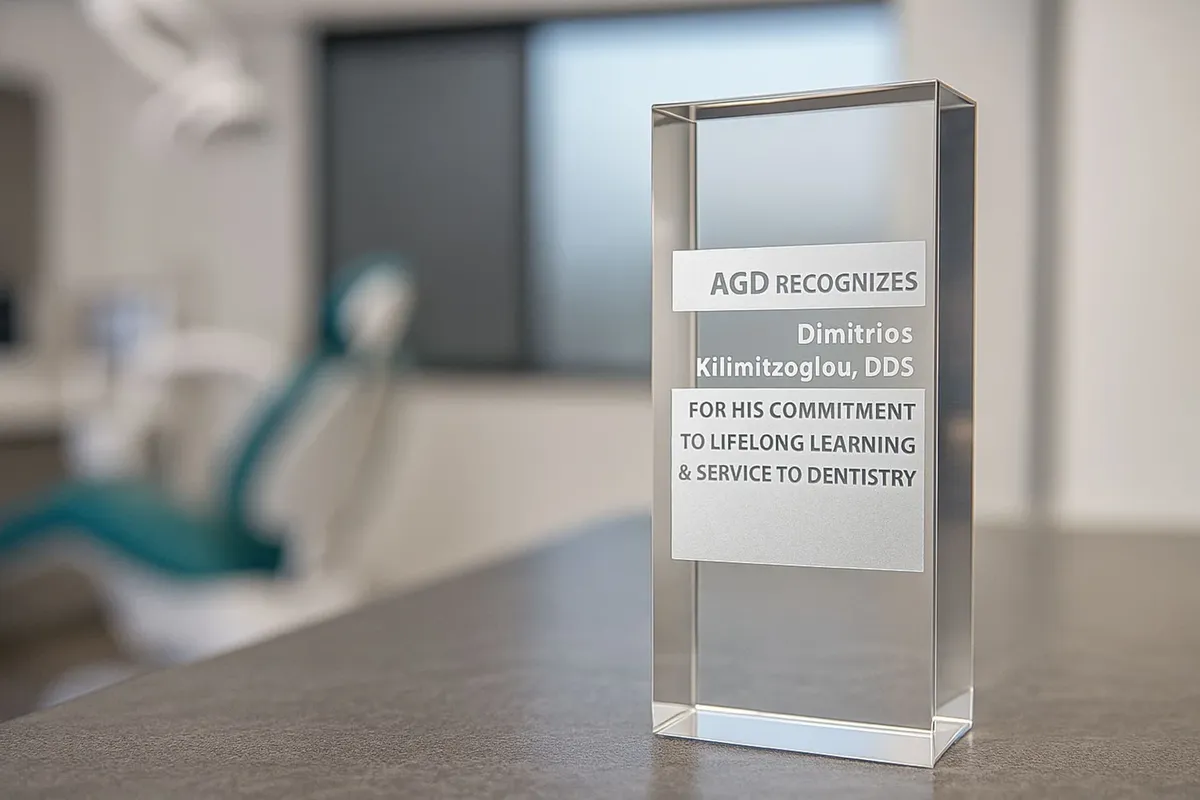 Smithtown Dentist Receives Prestigious AGD Lifelong Learning and Service Recognition Award